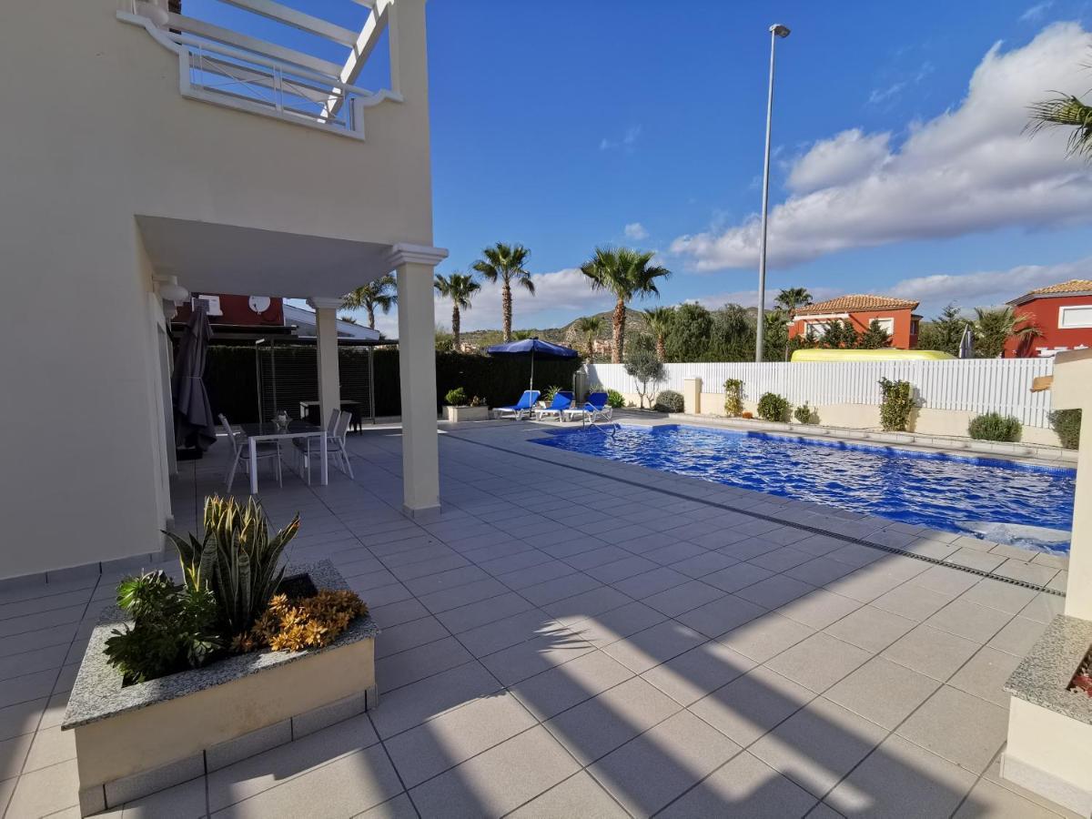 Villa De Lujo Con Piscina Privada, Jacuzzi Y Barbacoa Murcie Extérieur photo